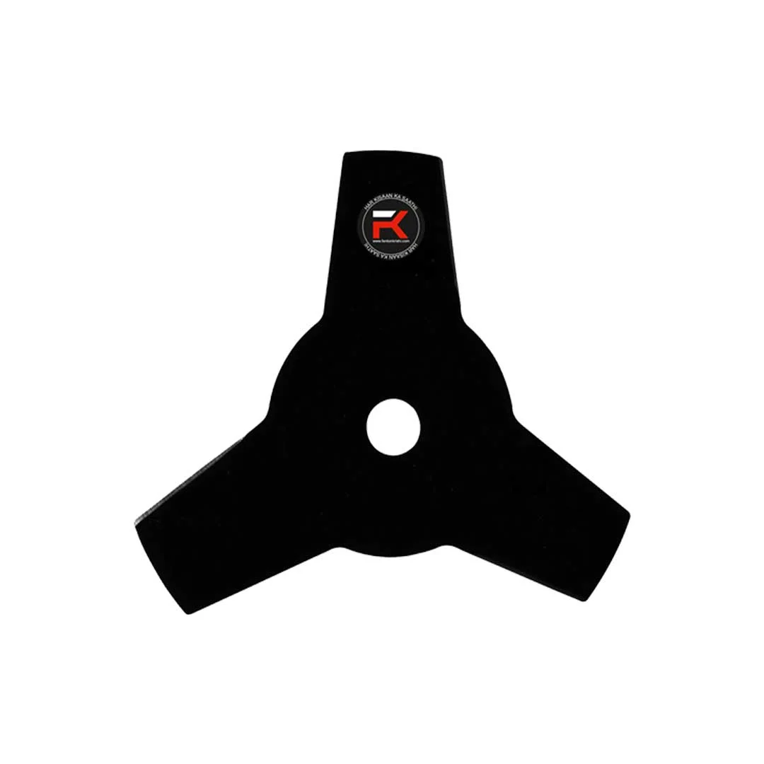 Fenton Krishi 3-Teeth Brush Cutter Blade – Heavy-Duty Grass Cutting (Pack of 1)