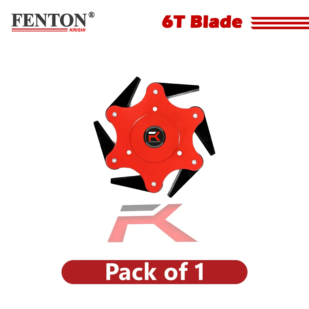 Fenton Krishi 6-Teeth Steel Blade for Brush Cutters