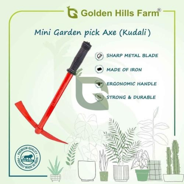 Golden Hills Farm Mini Garden Pick Axe (Kudali) Tools