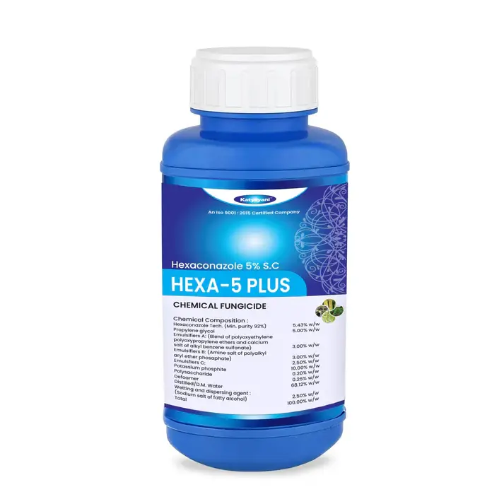 Katyayani Hexa-5 Plus Fungicide- Hexaconazole 5 % SC