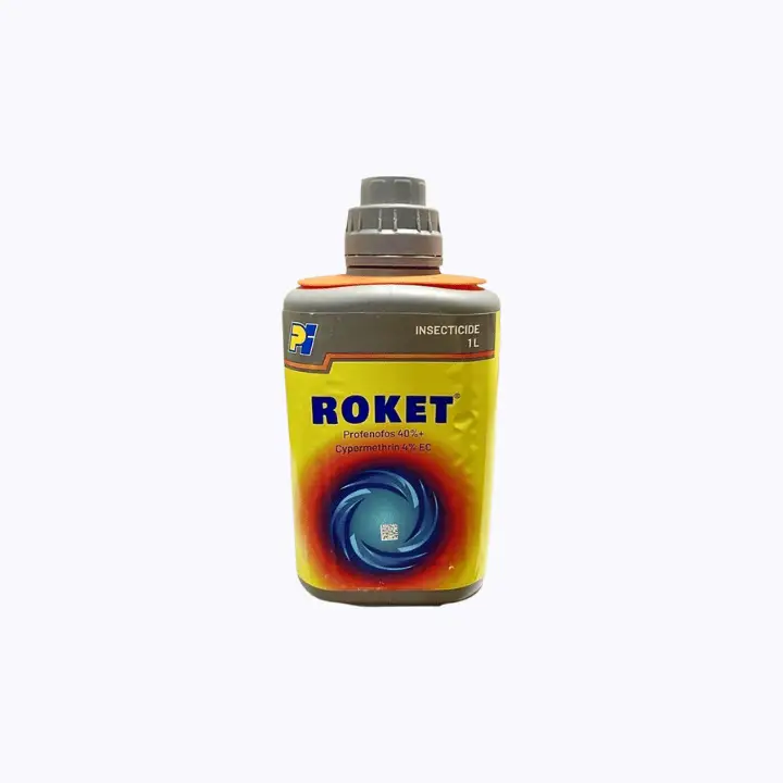 PI Roket Profenofos 40% + Cypermethrin 4% EC Insecticide