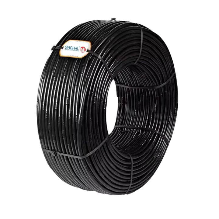 Singhal 16mm Black Drip Irrigation Pipe Roll
